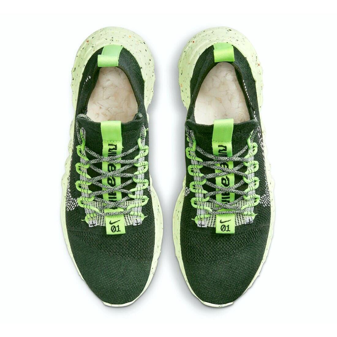 Nike shoes Space Hippie - CARBON GREEN WHITE 0