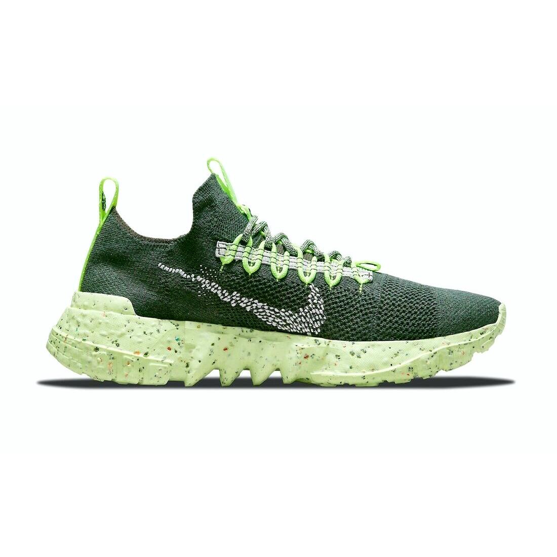 Nike shoes Space Hippie - CARBON GREEN WHITE 2