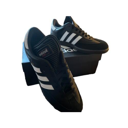 Adidas Samba Classic Soccer Shoes For Men Size 10- Black/white