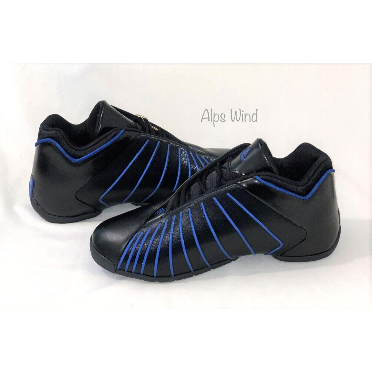 Adidas Tmac 3 Restomod Sneakers Black Royal Blue Men`s Size 13 Basketball Shoes