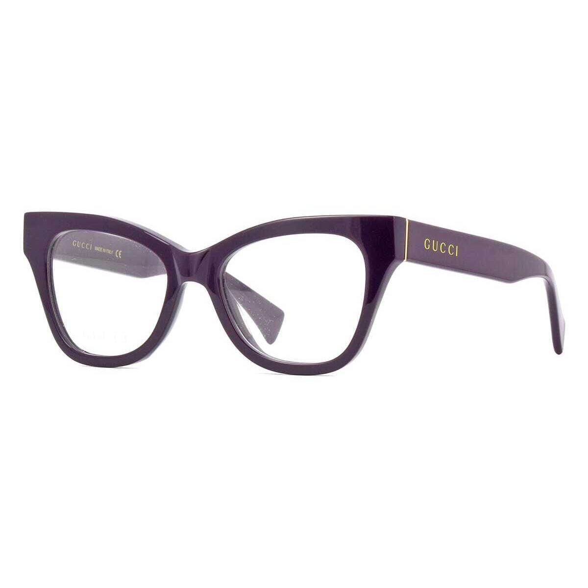 Gucci GG1133O 002 Eyeglasses Violet Frame 52mm