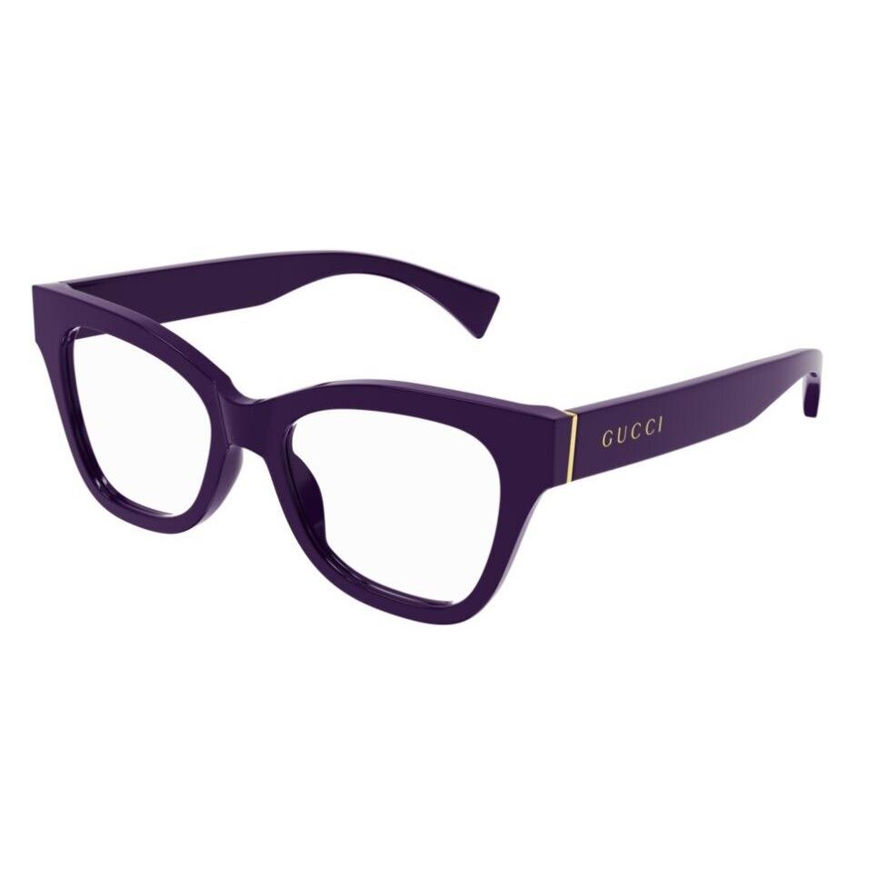 Gucci GG1133O 002 Violet Cat-eye Women`s Eyeglasses - Frame: Violet