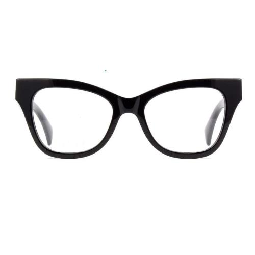 Gucci GG1133O 001 Shiny Black Cat-eye with Gucci Lettering Women`s Eyeglasses