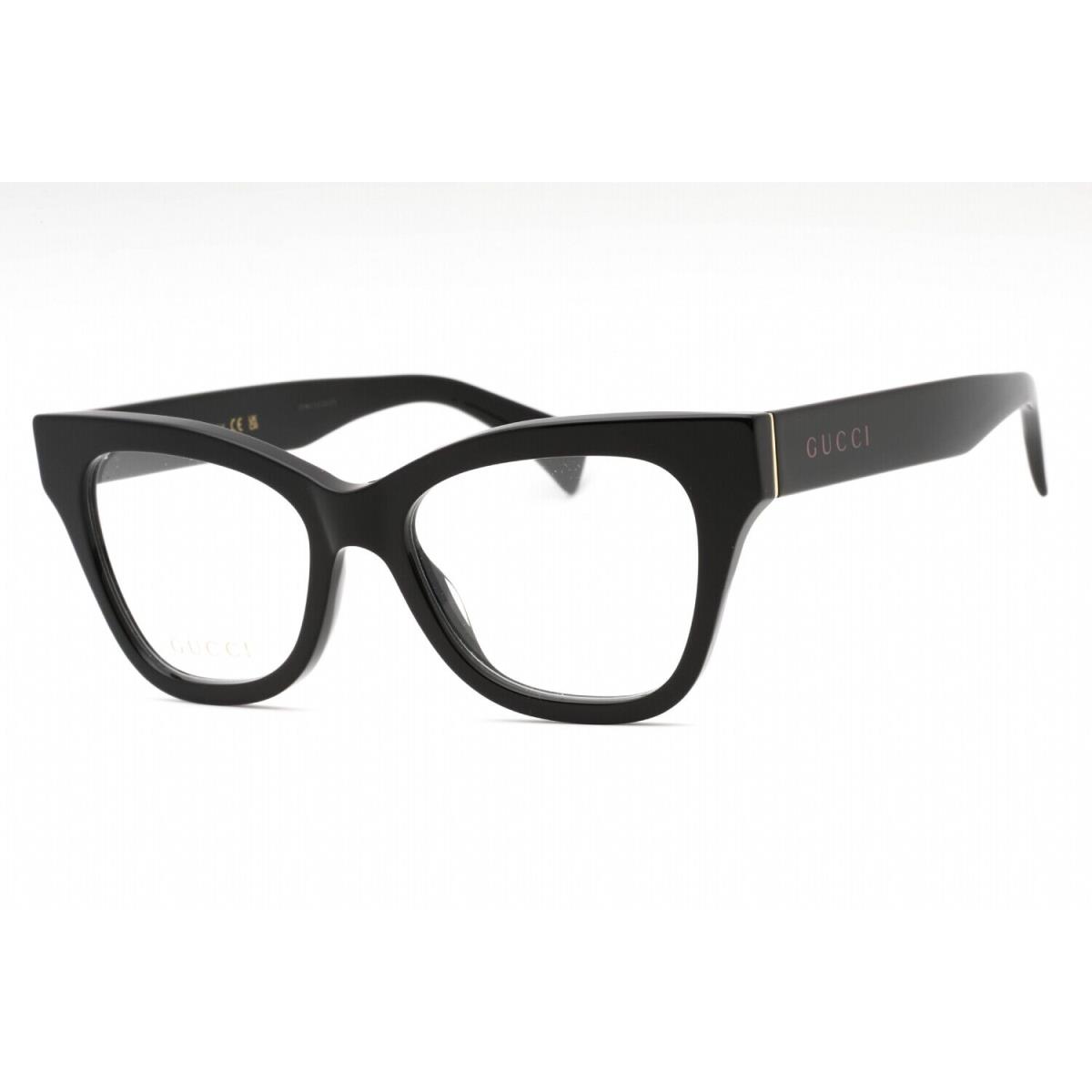 Gucci GG1133O-003 Black-black-transparent Eyeglasses