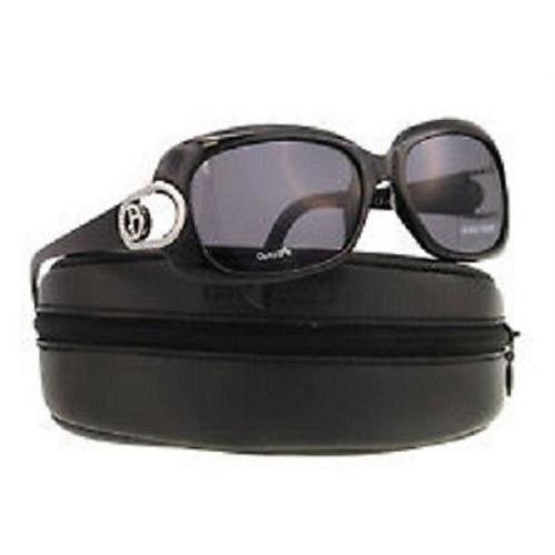 Giorgio Armani 654 Sun D28BN Black 57MM with Case