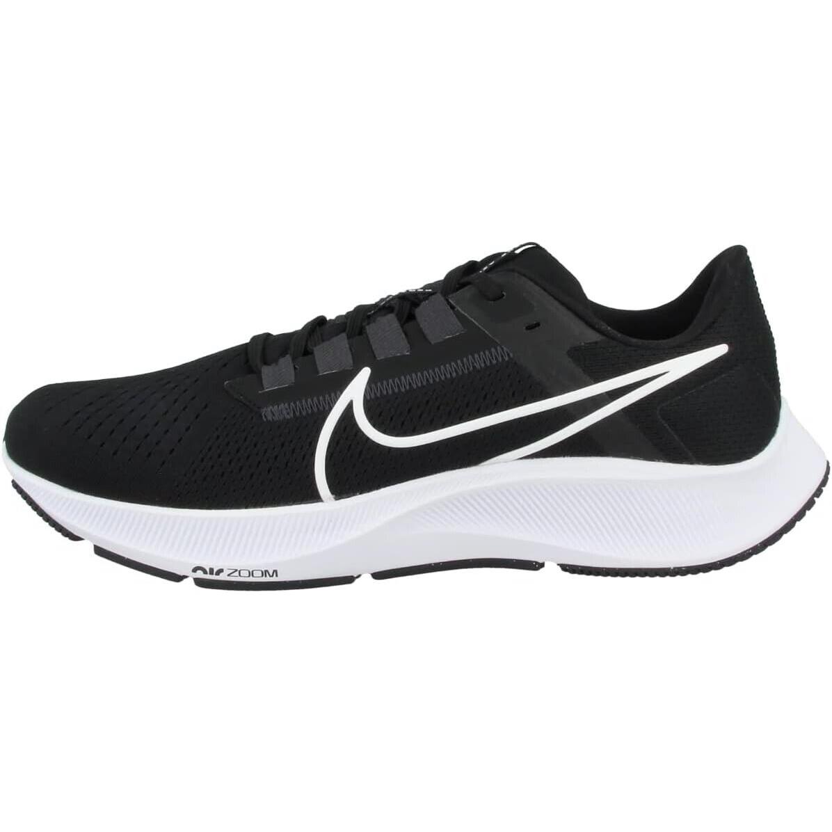 Nike Men`s Air Zoom Pegasus 38 Running Shoe Size 8 CW7356-002 - Black