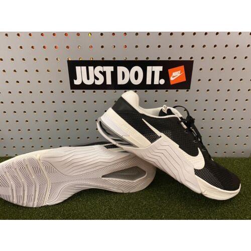 Nike Metcon 7 Training Shoes Black Sail Grey White Men s Size 10.5 CZ8281-090