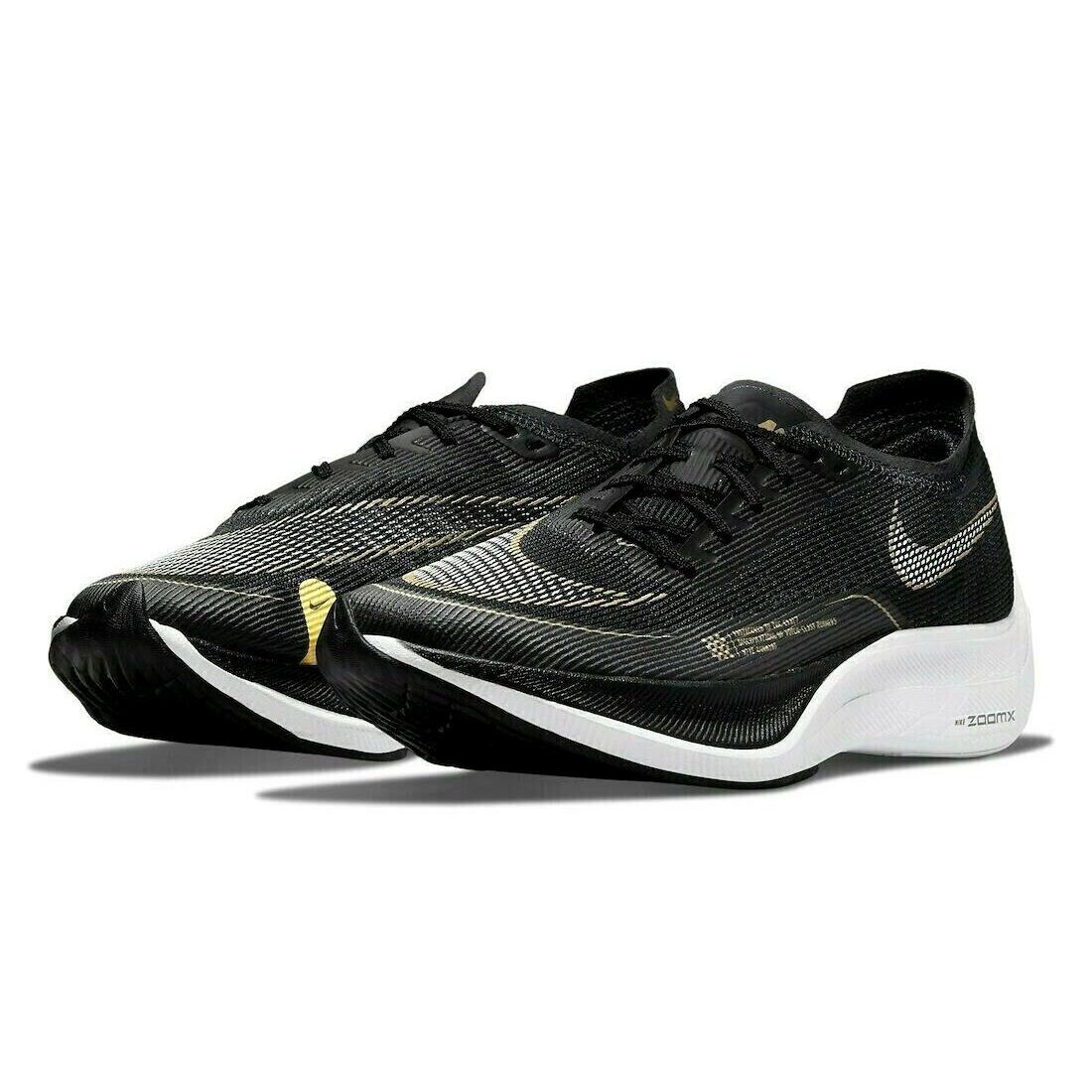 Nike Zoomx Vaporfly Next% 2 Womens Size 8.5 Sneaker Shoes CU4123 001 Black