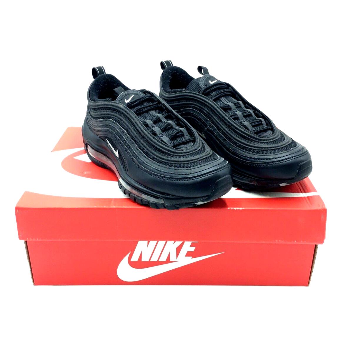 Nike Women`s Air Max 97 Running Shoes Sneakers Size 7.5 Black - 921733001 - Black