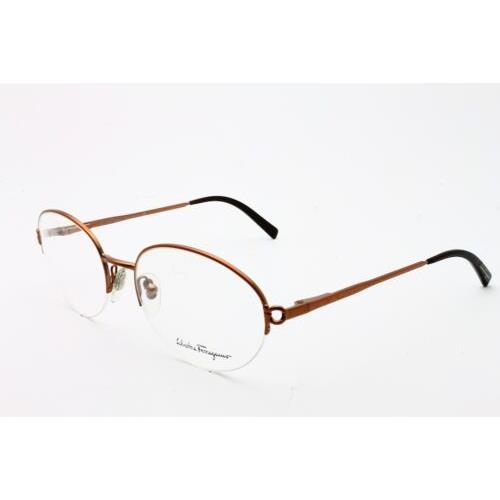 Vintage Salvatore Ferragamo 1554 610 Eyeglass Frame Size: 53-18-135