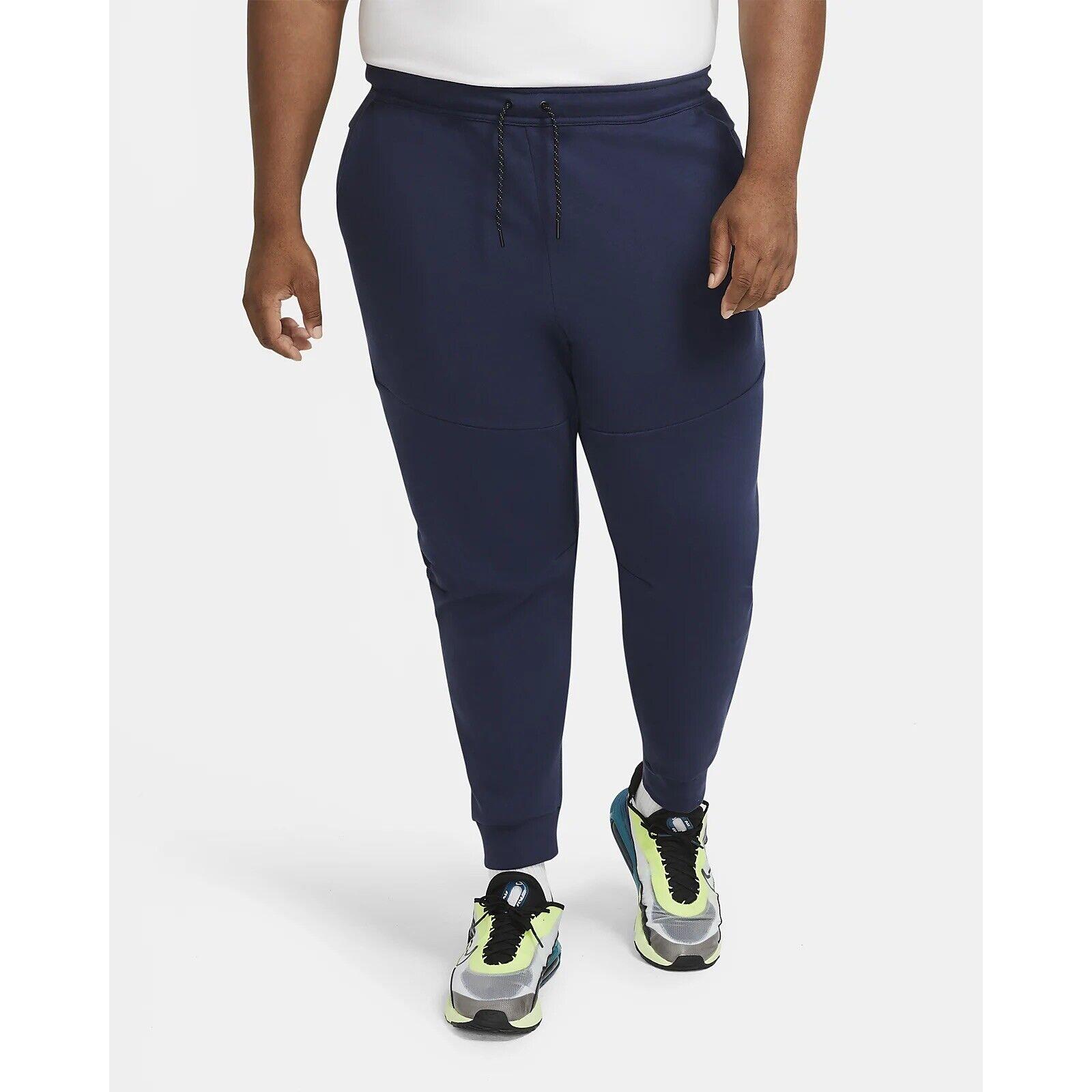 Nike Sportswear Tech Fleece Joggers `midnight Navy` Men`s Size Xxl CU4495-410