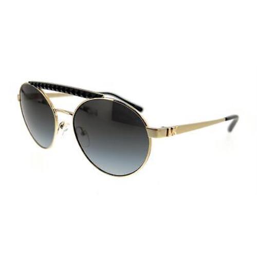 Michael Kors 0MK1083 10148G Light Gold Oval Sunglasses