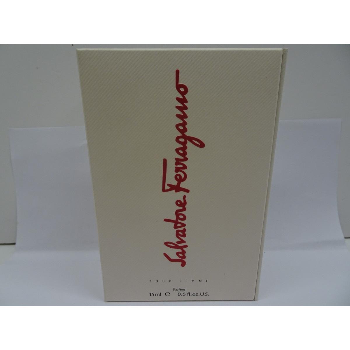 Salvatore Ferragamo Pour Femme Parfum 0.5 OZ Splash Boxed