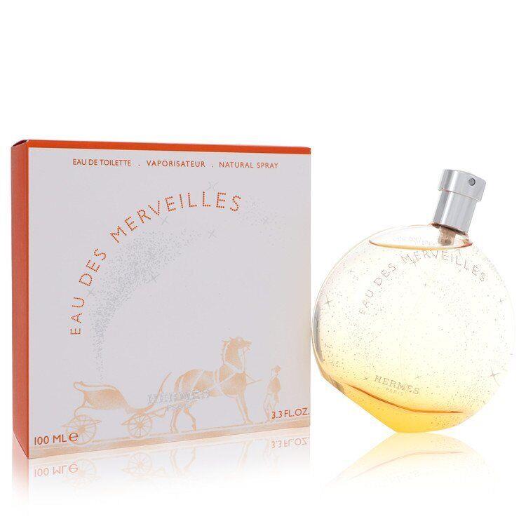 Eau Des Merveilles by Hermes Eau De Toilette Spray 3.4oz/100ml For Women