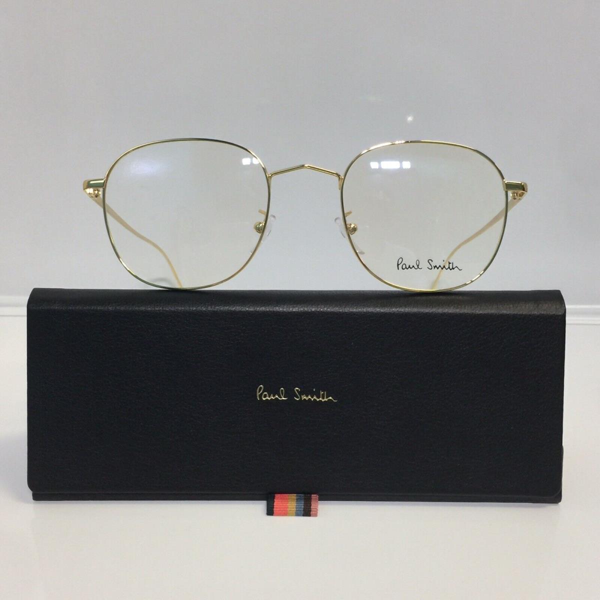 Paul Smith Arnold V2 Shiny Yellow Gold Metal Eyeglasses 51mm