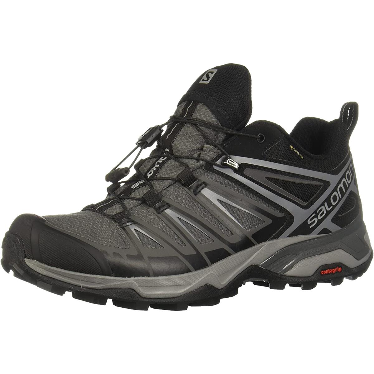Salomon X Ultra 3 Gtx Men`s Hiking Shoes Black/Magnet/Quiet Shade
