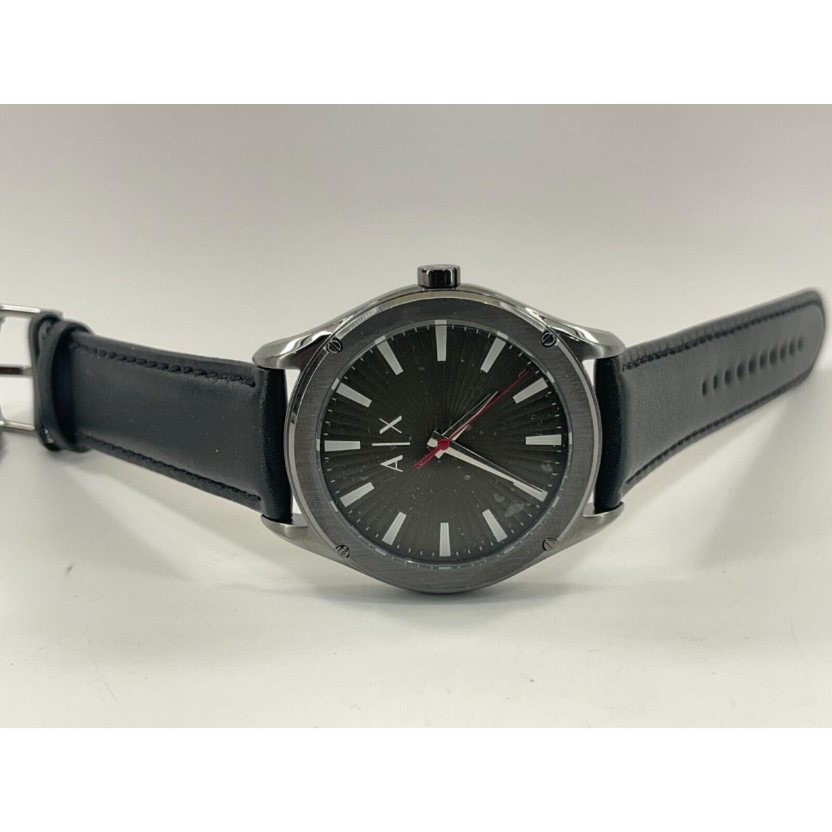 Armani Exchange Men`s Three-hand Gunmetal Watch - AX2806