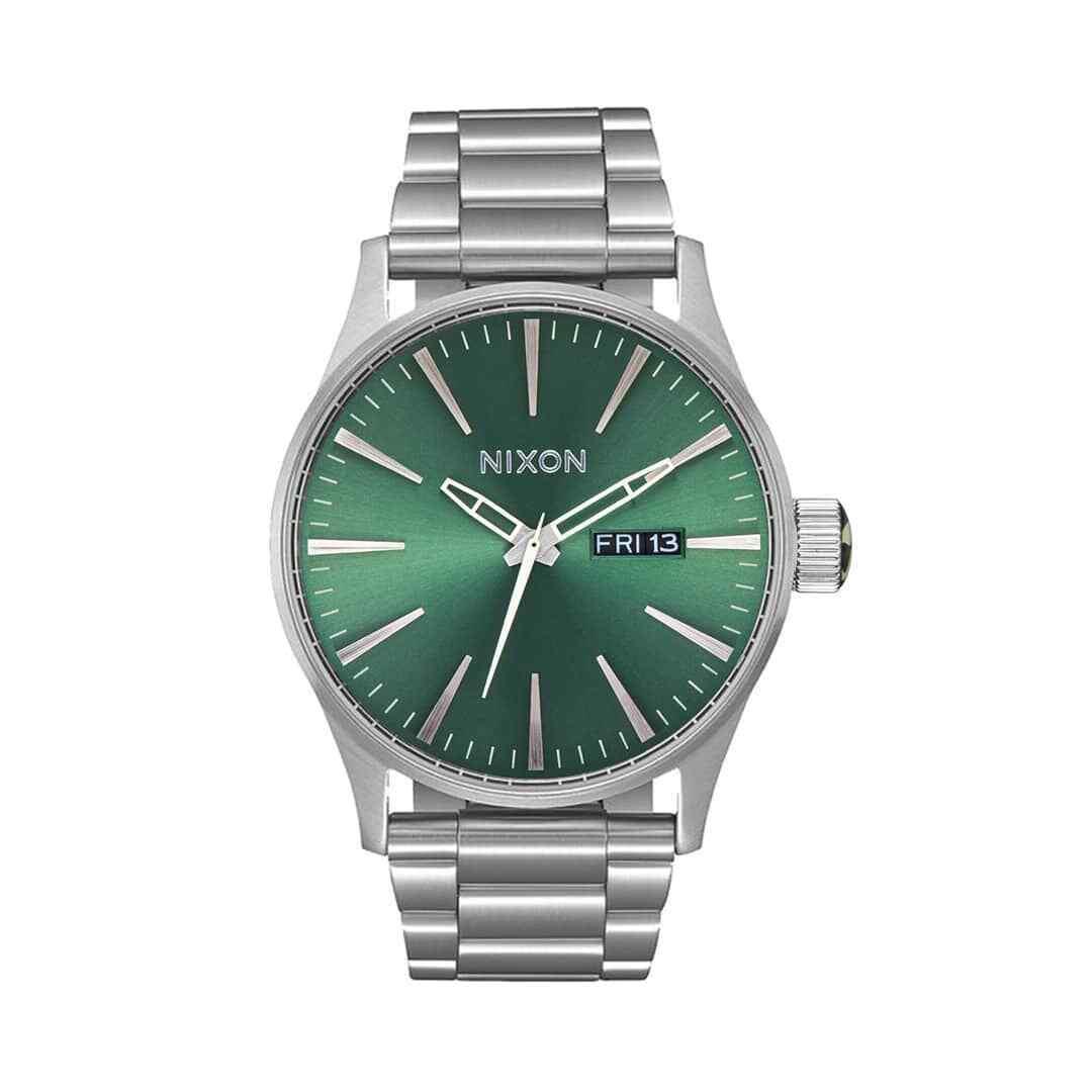 Nixon Sentry SS Watch Sage Sunray Stainless Steel Analog Watch