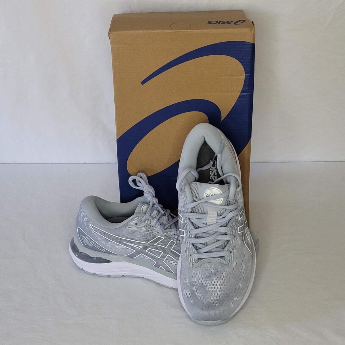 Asics Women`s Gel-cumulus 23 Running Shoes 1012A888-020 Piedmont Grey/white