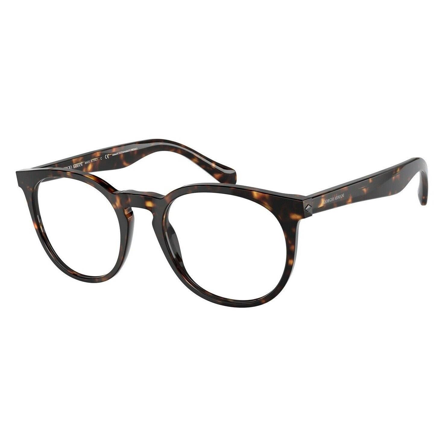 Giorgio Armani AR7214 5879 Eyeglasses Frames Rx Oval Havana 51mm AR 7214