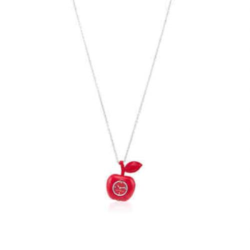 Marc Jacobs The Bauble Women`s Red Dial Necklace Watch 20184729 - Dial: Red, Band: Silver, Bezel: Silver