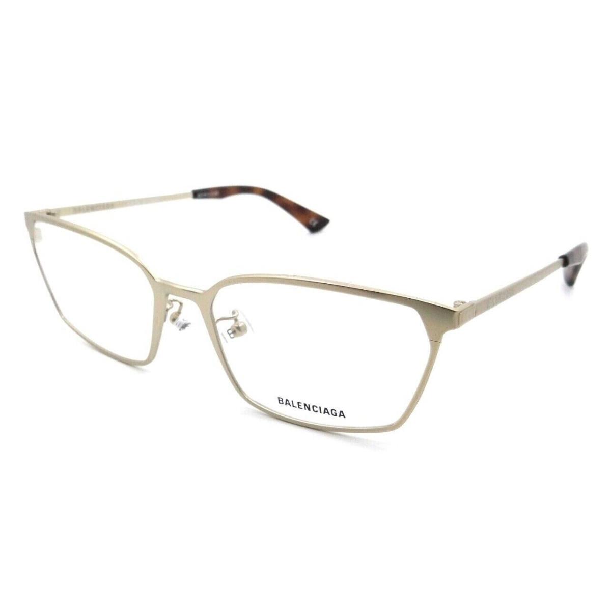 Balenciaga Eyeglasses Frames BB0085O 002 56-18-140 Gold Made in Italy