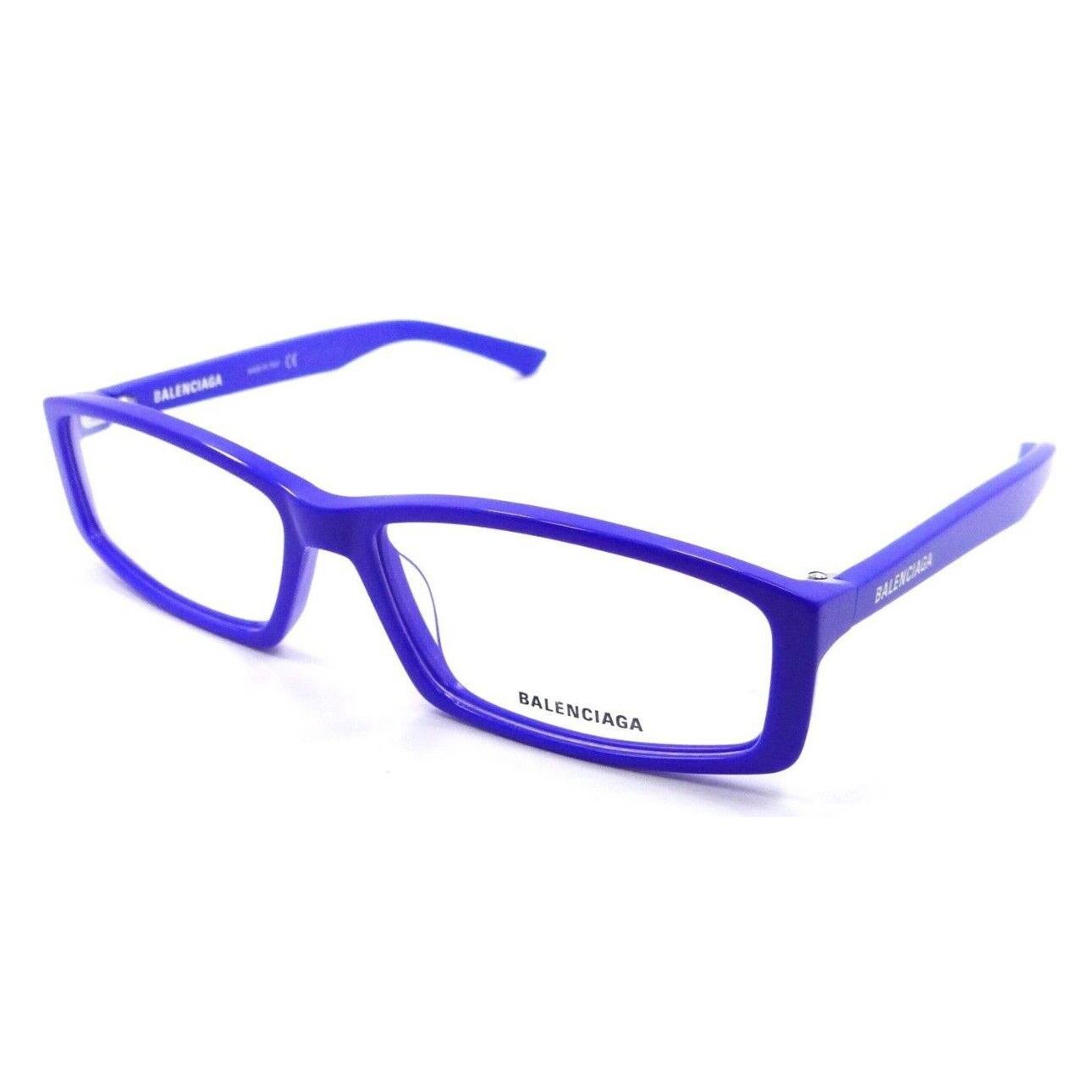 Balenciaga Eyeglasses Frames BB0008O 004 57-15-140 Blue Made in Italy ...