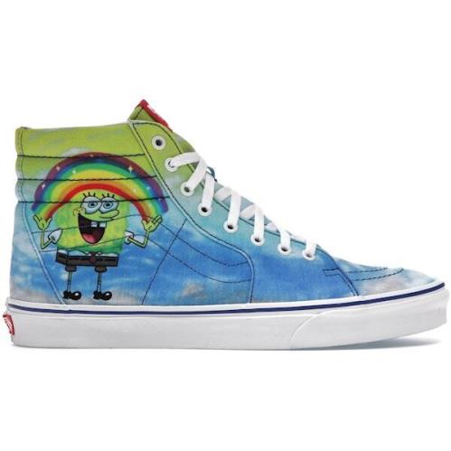 Vans Sk8-Hi Spongebob Squarepants Imaginaaation Men`s Size 10 Women`s 11.5