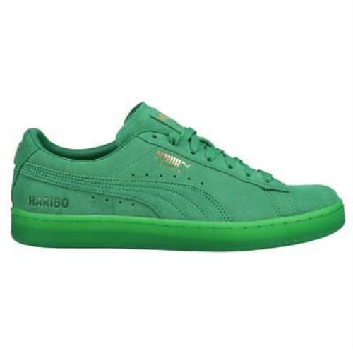 Puma 382565-01 Suede Lace Up Mens Sneakers Shoes Casual - Green