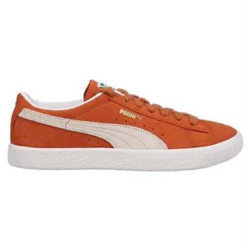 Puma 374921-12 Suede Vtg Lace Up Mens Sneakers Shoes Casual - Brown Orange