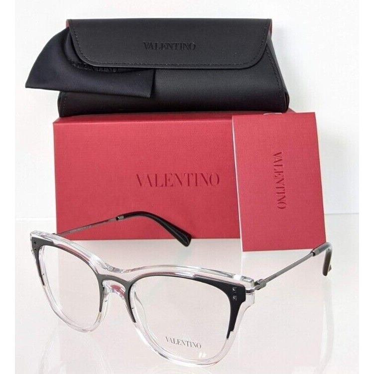 Valentino Eyeglasses VA 3019 5070 51mm Clear Black