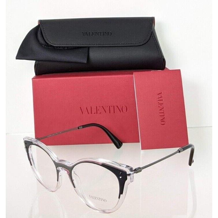 Valentino Eyeglasses VA 3018 5070 50mm Clear Black