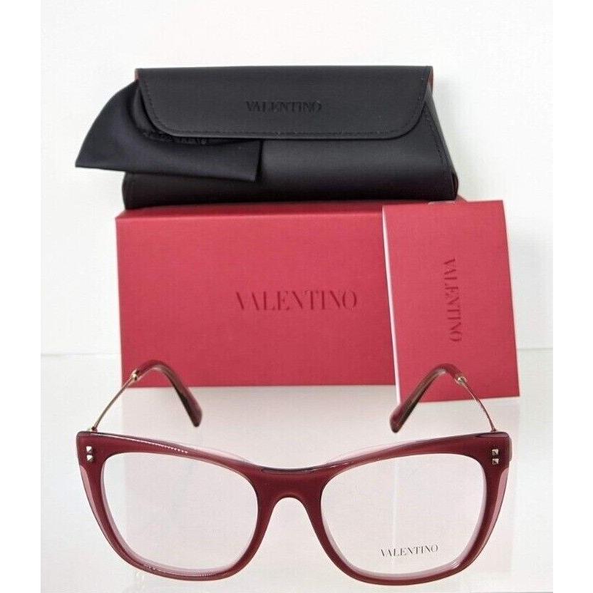 Valentino Eyeglasses VA 3028 5101 52mm Burgundy