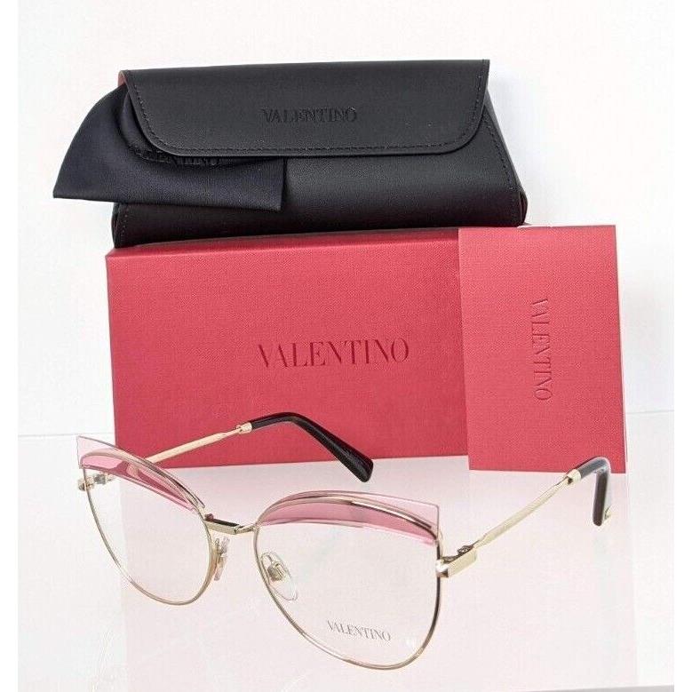 Valentino Eyeglasses VA 1014 3003 54mm Pink Gold Frame