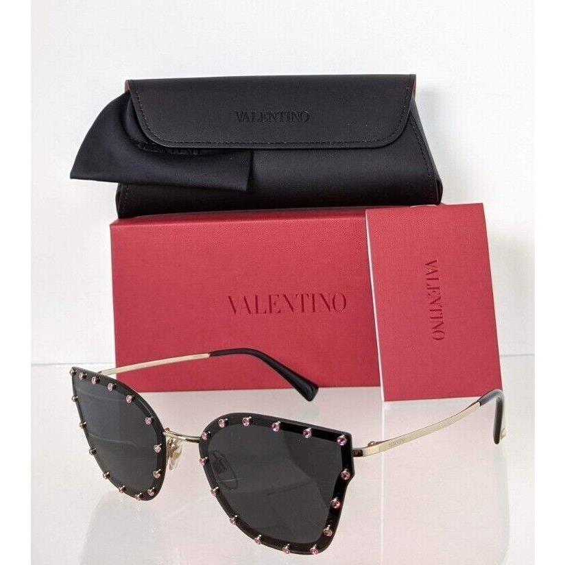 Valentino Sunglasses VA 2028 3003/87 59mm Gold Frame