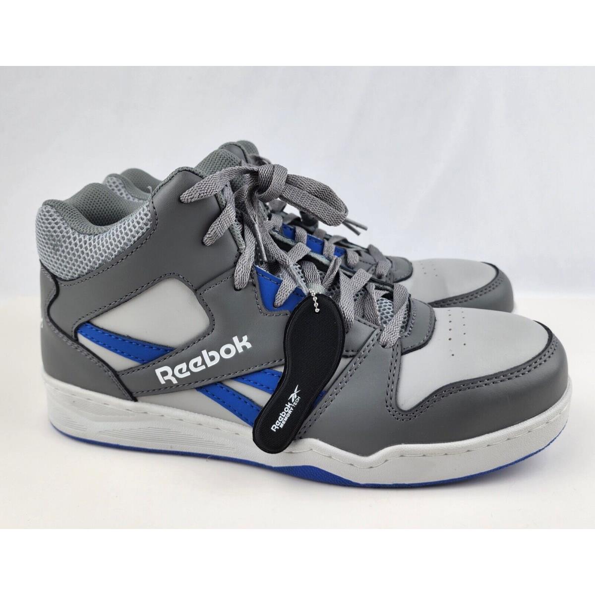 Reebok Composite Toe Classic High-top Work Sneaker Grey/blue 9.5 W Work Shoe