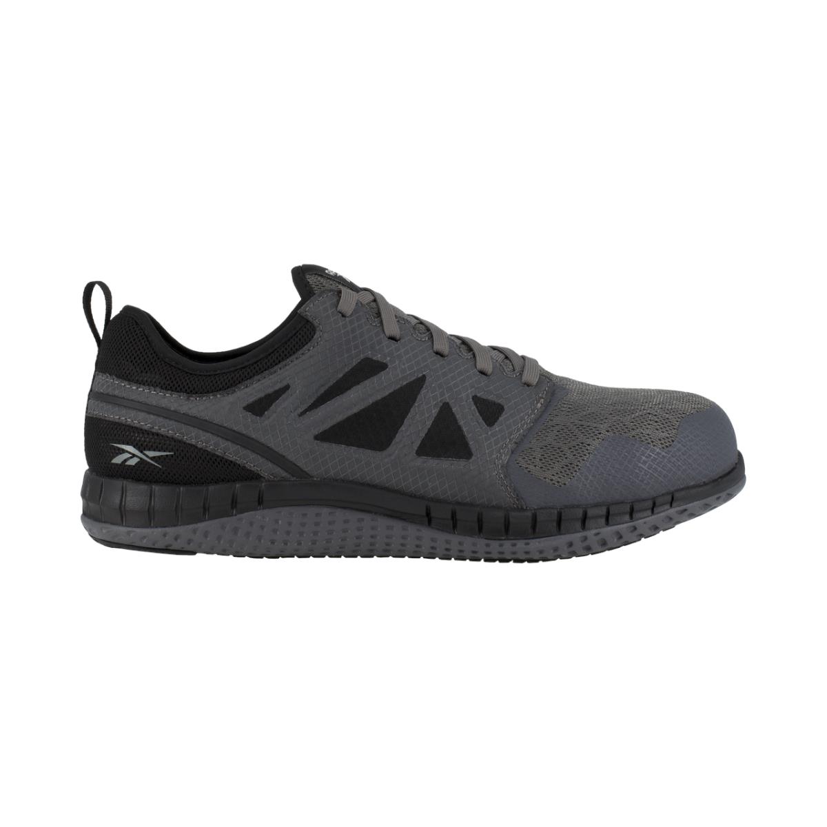 Reebok Athletic Work Shoe Z Print Steel Toe Gray Men Size 11.5 M RB4252