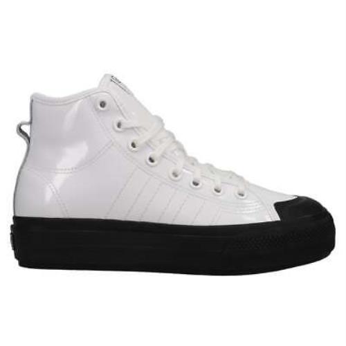 Adidas FY7606 Nizza Rf Platform Womens Sneakers Shoes Casual - White - Size