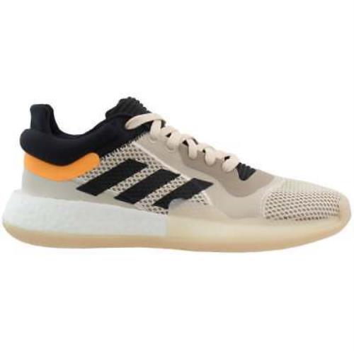 Adidas F97280 Marquee Boost Low Mens Basketball Sneakers Shoes Casual - Beige,Black