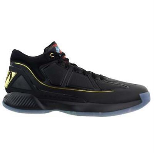 Adidas EH2110 D Rose 10 Mens Basketball Sneakers Shoes Casual - Black - Size