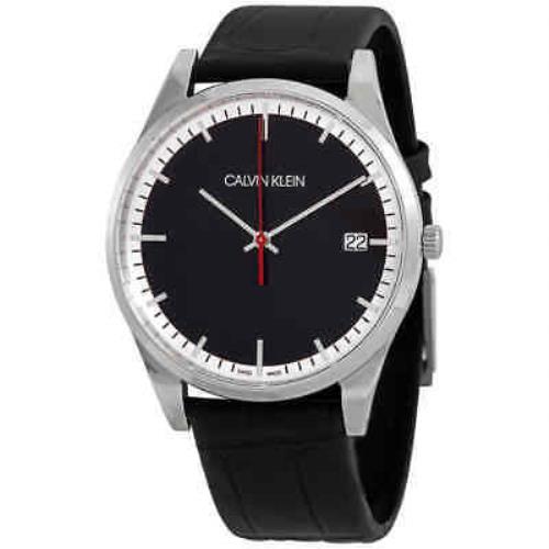 Calvin Klein Time Quartz Black Dial Men`s Watch K4N211C1
