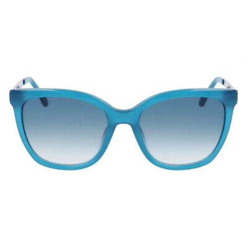 Calvin Klein CK21703S Women Sunglasses Cat Eye 55mm