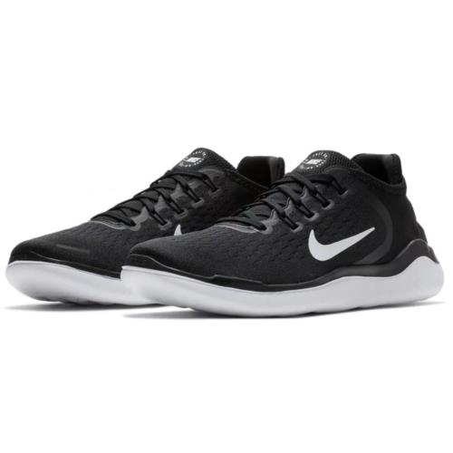 Nike Free RN 2018 Men`s Shoes Black/white 94288 001