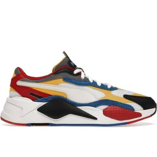 Puma Rs-x Toys Shoes Casual Blue Grey Red White Youth Sz 4.5c