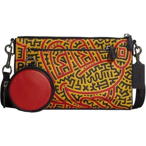 Coach C6911 X Keith Haring Disney Mickey Mouse Holden Crossbody Bag