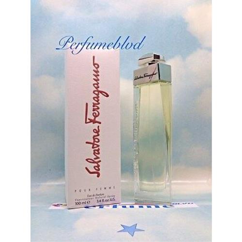 Salvatore Ferragamo Salvador Ferragama 3.4 Fl.oz 100 ML Eau DE Parfum Spray Women