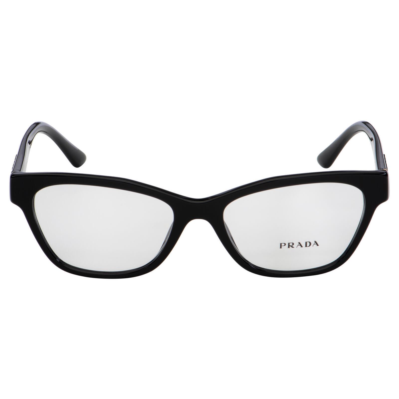 Prada Eyeglasses Vpr 03W 1AB1O1 51 Black Frame PR 03WV 53MM ...
