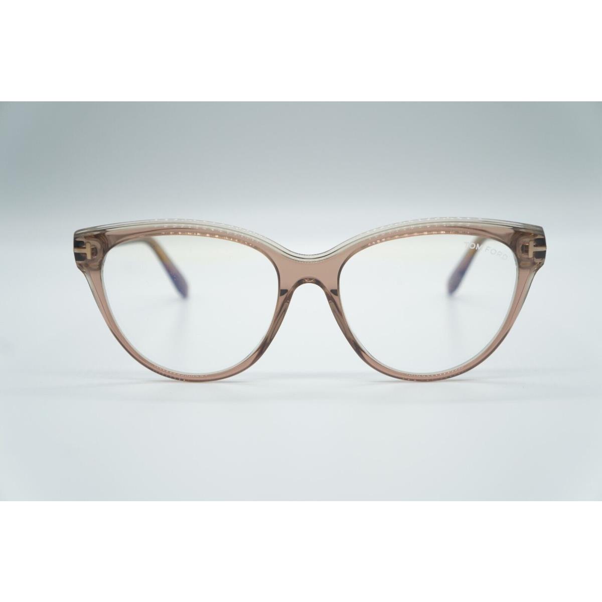 Tom Ford TF 5618-B 045 Brown Blue Block Eyeglasses Frames 54-17 - Tom Ford  eyeglasses - 889214074515 | Fash Brands