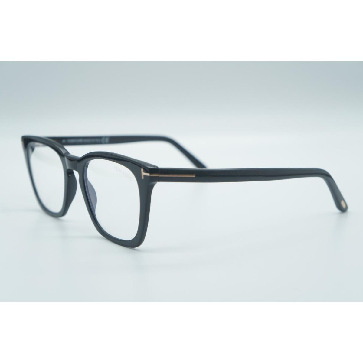 Tom Ford TF 5736-B 001 Black Blue Block Eyeglasses Frames 50-20 - Tom Ford  eyeglasses - 889214257246 | Fash Brands