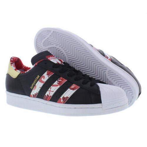 Adidas Superstar Mens Shoes Size 7 Color: Black/red